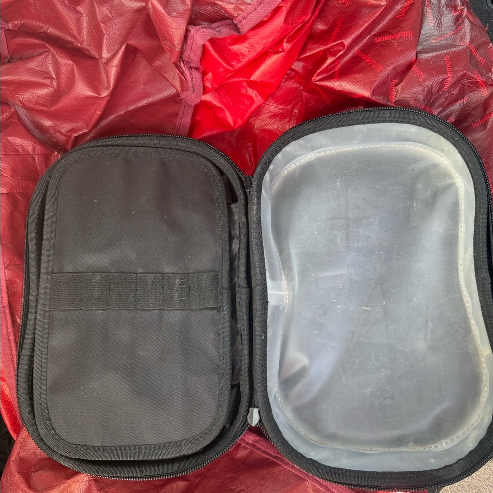 NFINITY Light Blue Cosmetic Case Cheerleading makeup bag - Picture 3 of 4